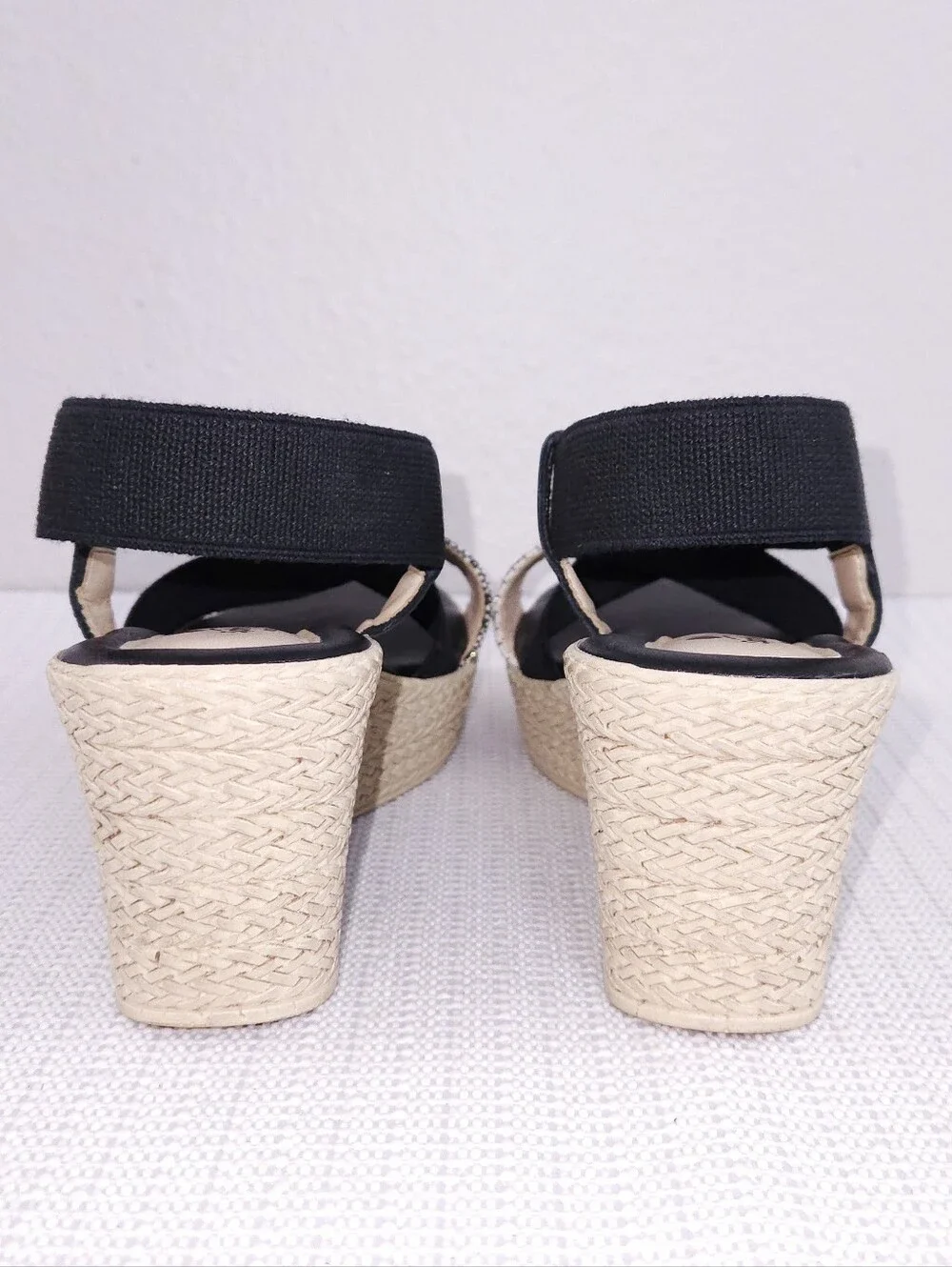 New! Spring Step Espadrille Wedge Platform Sandals EU 41